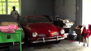Первый запуск за много лет — 1971 Karmann Ghia — заведётся ли он?