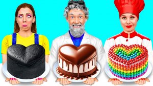 Кулинарный Челлендж# Я Против Дедушки # Сумасшедшие Кулинарные Идеи от Fun Teen