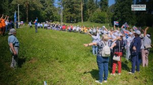 Туристический слёт для людей старшего поколения