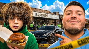 УГАРНЫЕ ПОКАТУШКИ С РОСТИКОМ999 НА GT-R🤣| ЗАЛЕТЕЛИ В БУРГЕРНУЮ Lovin ПАРАДЕЕВИЧА