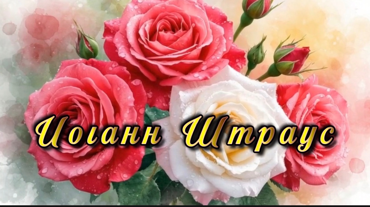 Иоганн Штраус, вальс Южные розы, классическая музыка