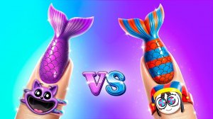 Как стать русалкой# КЭТНЭП и Помни стали русалками! The Amazing Digital Circus