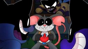Poppy Playtime cartoon short (fan animated) - Fitful Feline Frenzy🐱