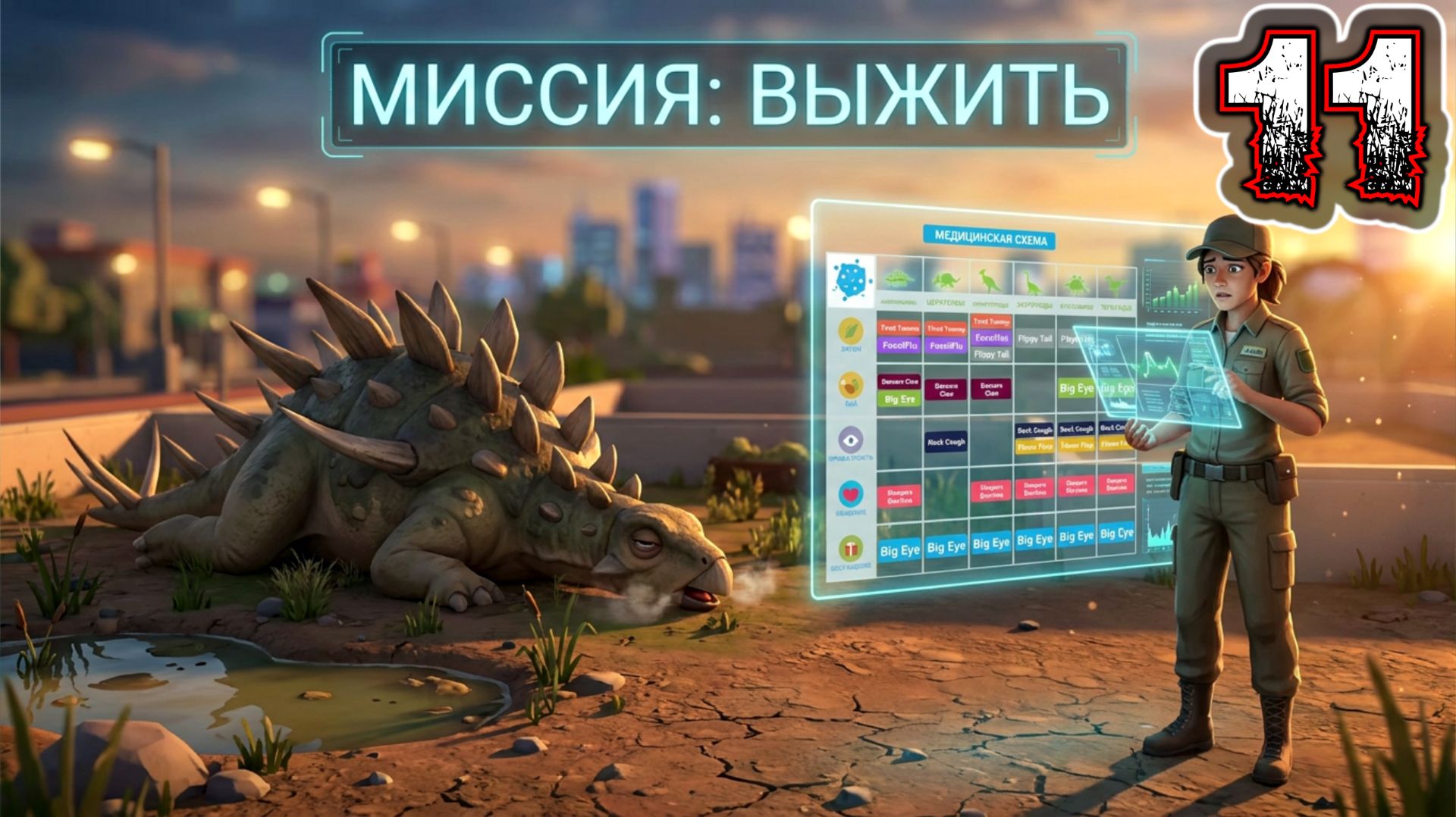 PARKASAURUS #11 - Здоровье 1-6