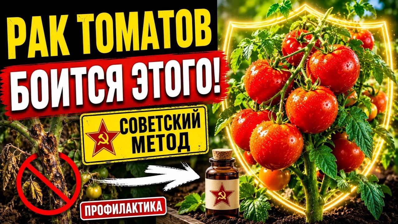 Как защитить томаты от бактериального рака забытый советский метод