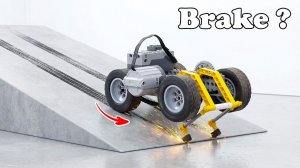 LEGO Car Попробуйте затормозить на склоне #Умное Лего