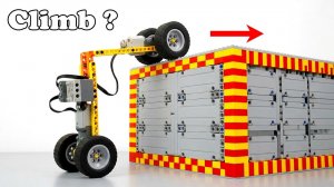 Тестирование умного LEGO Climber против гигантского блока #Умное Лего