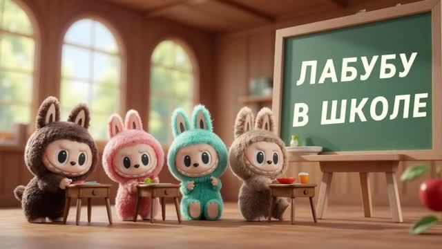 ЛАБУБУ В ШКОЛЕ Мультфильм смотреть онлайн