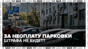 Минтранс РФ предложил отменить штрафы за неоплату парковки при сбоях - Москва 24