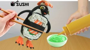 АСМР ЕДИМ СПЕЦИАЛЬНОЕ СУШИ 🍣 МУКБАНГ В СТИЛЕ КЛУНАТИК