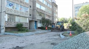 В Петрозаводске благоустраивают придомовые территории по программе «Формирование КГС»»