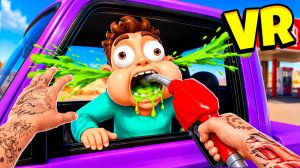 Я ОТКРЫЛ СВОЮ ЗАПРАВКУ В VR ! РЖАКА (смотреть всем)