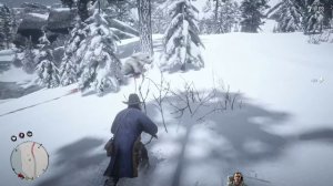 Red Dead Redemption 2 охота на легендарного бизона #reddeadredemption2 #rdr2