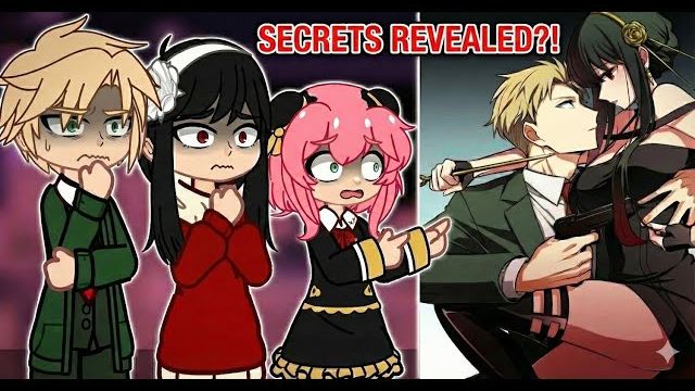 Реакция на Секреты друг друга / Персонажи семьи шпиона / Гача реакция / Spy Family смотреть онлайн