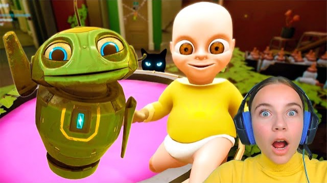 РЕБЕНОК в жёлтом и ЧЁРНАЯ КОШКА Baby in Yellow смотреть онлайн