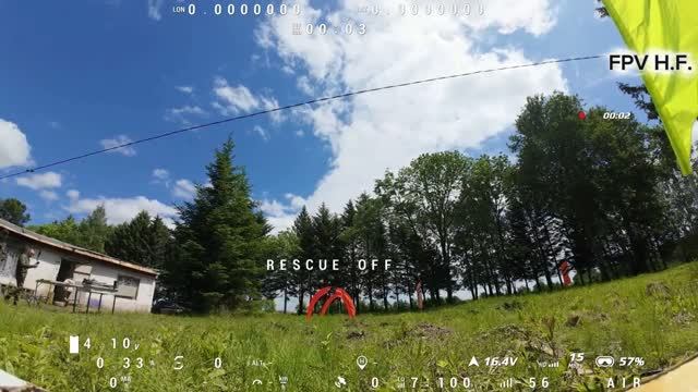 Испытание гоночной трассы клуба FPV "От Винта!". Хабаровск. ДОСААФ.