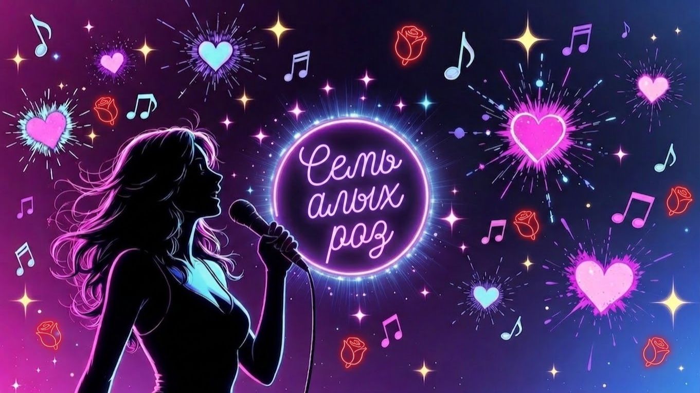 Семь алых роз #музыка #music  #любимпеть #любовь #разлука  #алыерозы
