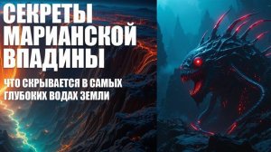 11 000 метров ПОД ВОДОЙ: Что на самом деле нашли в Марианской впадине?