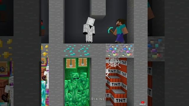 HELP Herobrine WIN From Entity & TNT #minecraft #usa #herobrine #shorts смотреть онлайн