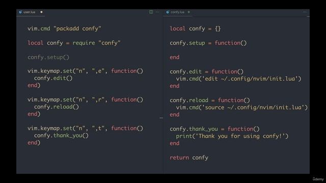 1. confy