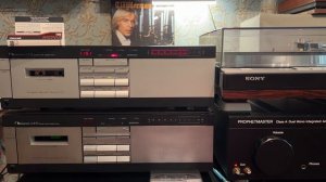 Восстановленные. Вертушка Sony PS-X700 Biotracer & Nakamichi LX-5: запись Richard Clayderman