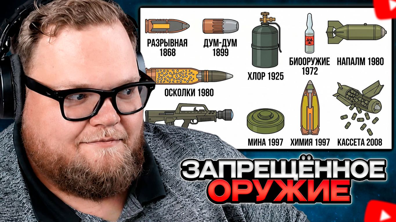 T2x2 СМОТРИТ: 10 видов оружия, которые мир запретил — и почему