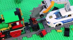 Эксперименты с Поездами ЛЕГО 🚂 Мультфильм