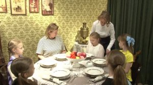 Юные рязанцы окунулись в быт конца XIX века