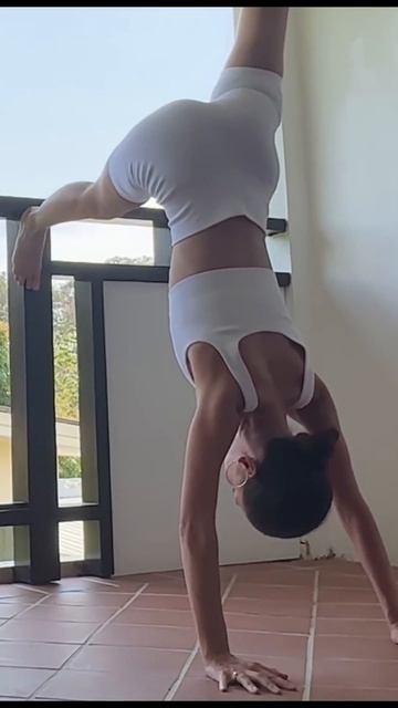 Yoga At Thailand & Stretching Girl Exercise #stretching #yoga #short #shorts #hotyoga