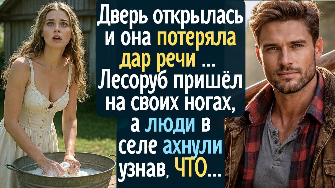 Дверь открылась и она потеряла дар речи! Лесоруб вернулся на своих ногах, а люди ахнули не понимая смотреть онлайн
