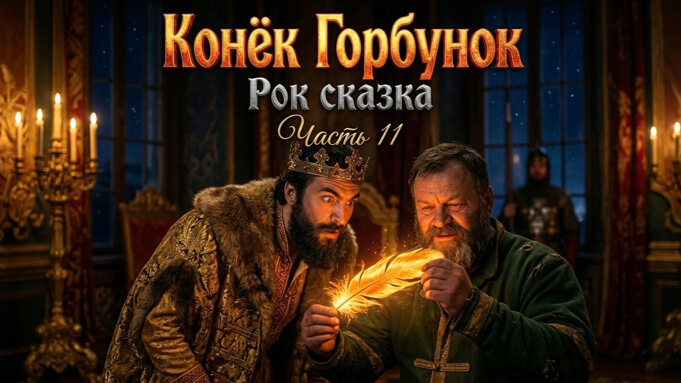 [Конёк Горбунок] - Глава 2 | Часть 11 - Донос царю | П.П. Ершов | [ИИ]
