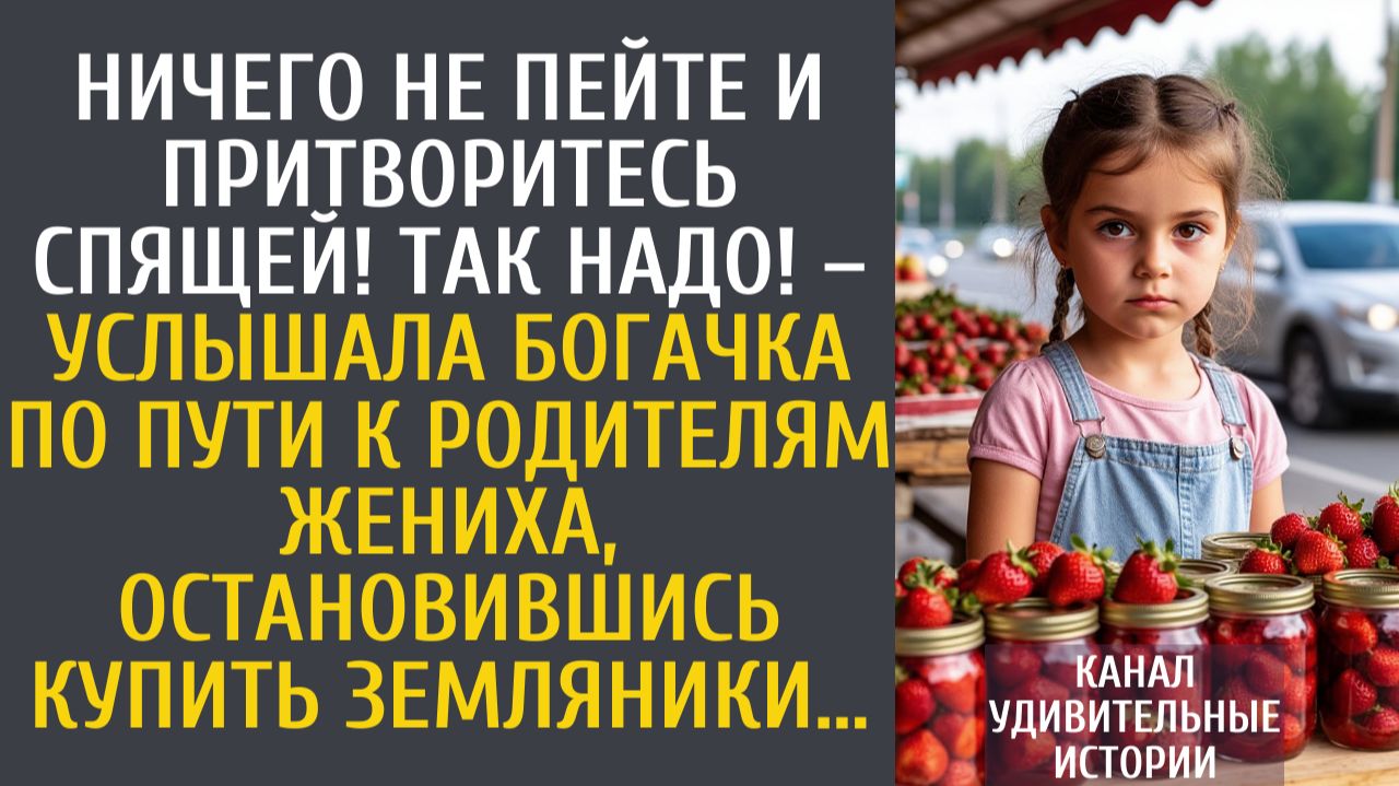 Истории из жизни Ничего не пейте и притворитесь спящей! Так надо! – услышала богачка по пути к… смотреть онлайн
