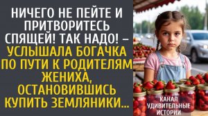Истории из жизни Ничего не пейте и притворитесь спящей! Так надо! – услышала богачка по пути к…