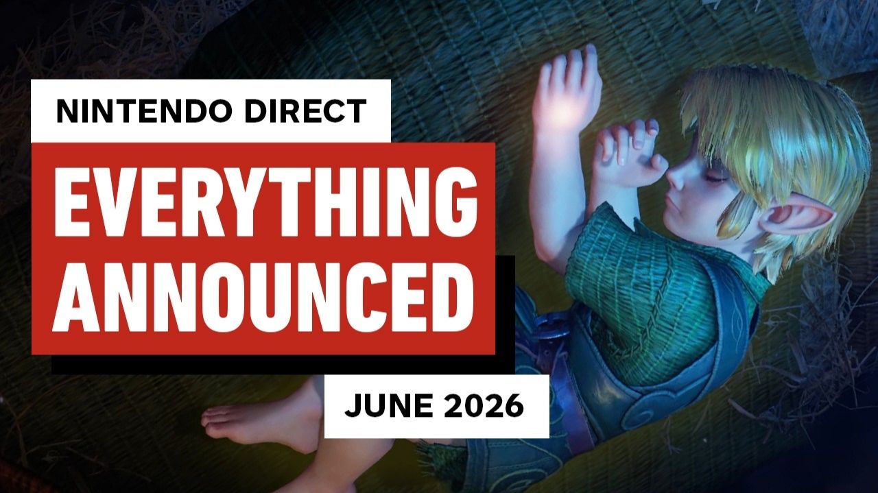 Все анонсы с Nintendo Direct (июнь 2026) смотреть онлайн