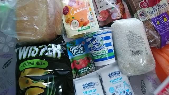 ПОКУПКИ ВЕЧЕРНИЕ! ВАРЕНИКИ! МЫ ПО СЛАДКОМУ!