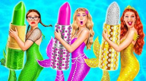 Rich vs Broke vs Giga Rich Mermaid
