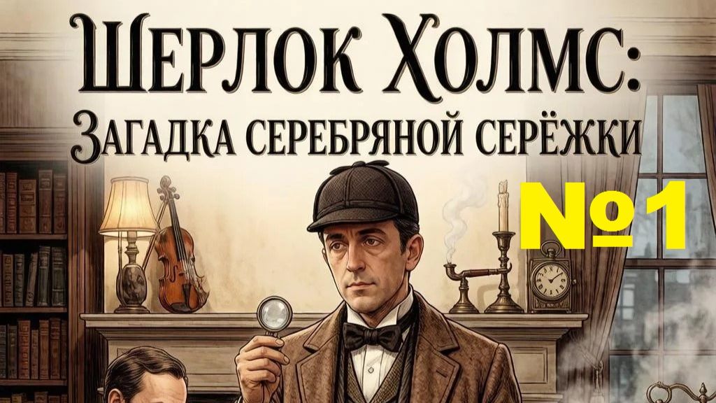 Шерлок Холмс. Загадка серебряной сережки. Часть 1