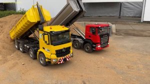 Радиоуправляемые машины 🚜 Тракторы, грузовики и гигантская RC техника