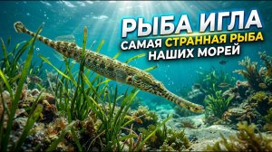 Рыба игла - Самая Странная Рыба Наших Морей! Узнай почему!