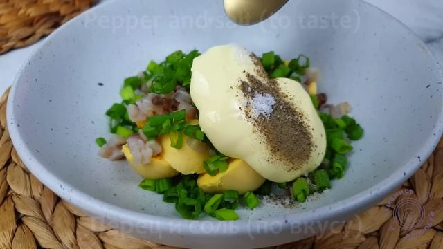 Варю ЯЙЦА и готовлю из них ЗАКУСКУ! Быстрый рецепт на праздничный стол. Съедают первым! смотреть онлайн