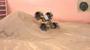 Испытание грузовика LEGO Technic на прочность на грязной местности #Умное Лего