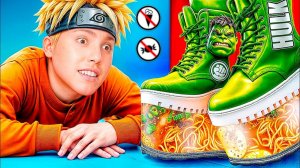 Naruto в реальной жизни! Как сбежать от злейшего Врага!