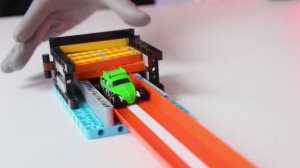 Мега-ускорение машинок Hot Wheels 💥 Эксперимент с LEGO