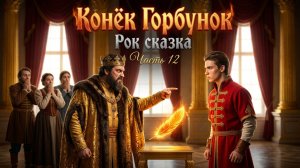 [Конёк Горбунок] - Глава 2 | Часть 12 - Неприятный разговор Ивана с царём | П.П. Ершов | [ИИ]