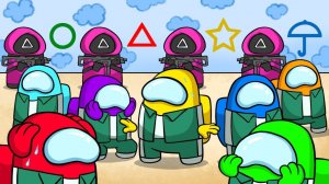 🗿АМОГУСЫ попали в 🦑ИГРУ КАЛЬМАРА!!!