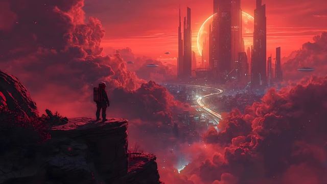 STARPORT ｜ Cosmic Futuristic Synthwave for Midnight City Drive, Focus & Productivity