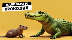 КАПИБАРА И КРОКОДИЛ МУЛЬТФИЛЬМ