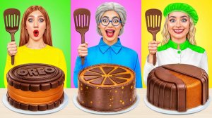 Кулинарный Челлендж# Я против Бабушки # Лайфхаки для Родителей от Multi DO Challenge