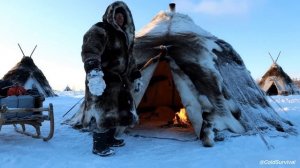 Охота на лося весом 5000 кг в Якутии при температуре −71°C | Накормить всю замерзшую деревню