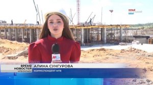 В Волгограде залили монолитные перекрытия будущей школы-тысячника